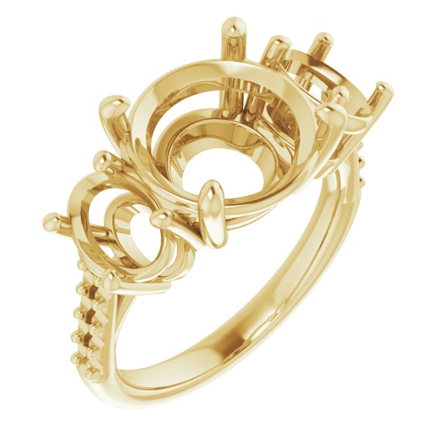 Three-Stone Engagement Ring