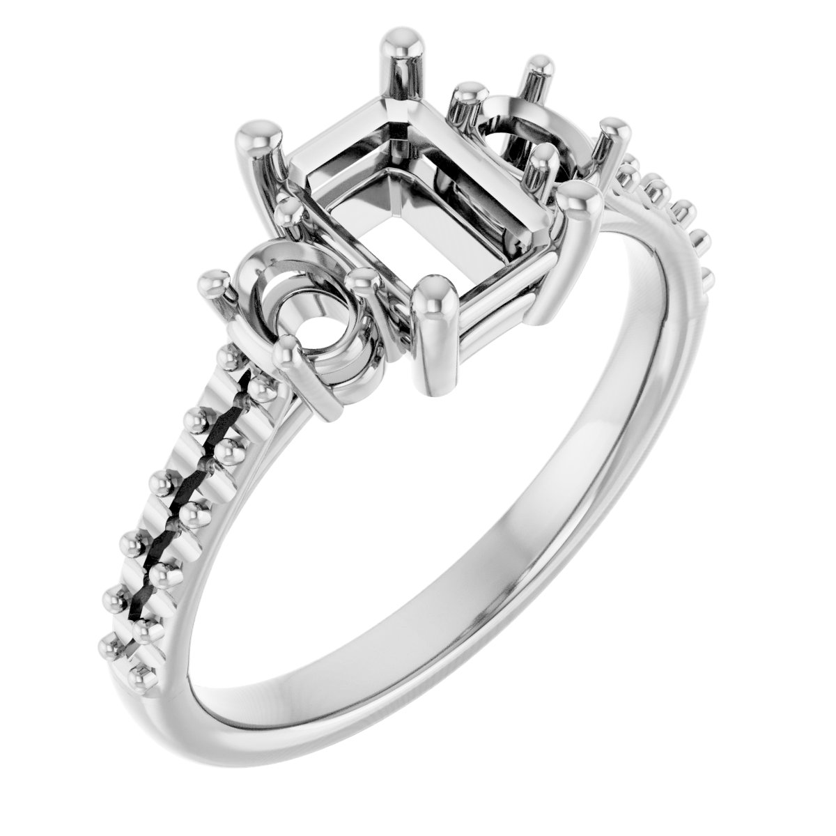Three-Stone Engagement Ring
