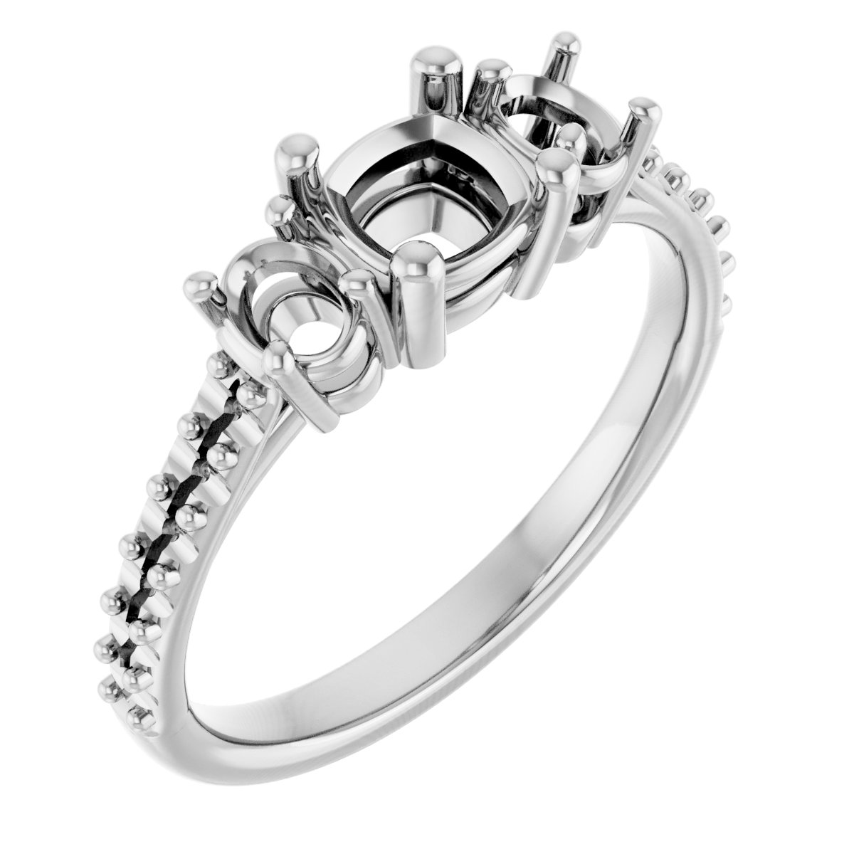 Three-Stone Engagement Ring