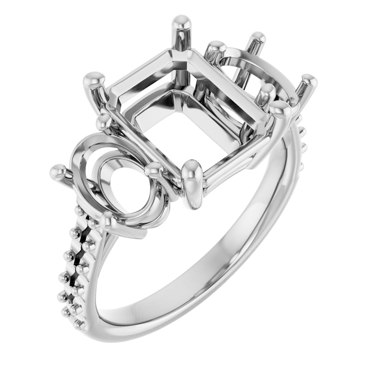 Three-Stone Engagement Ring