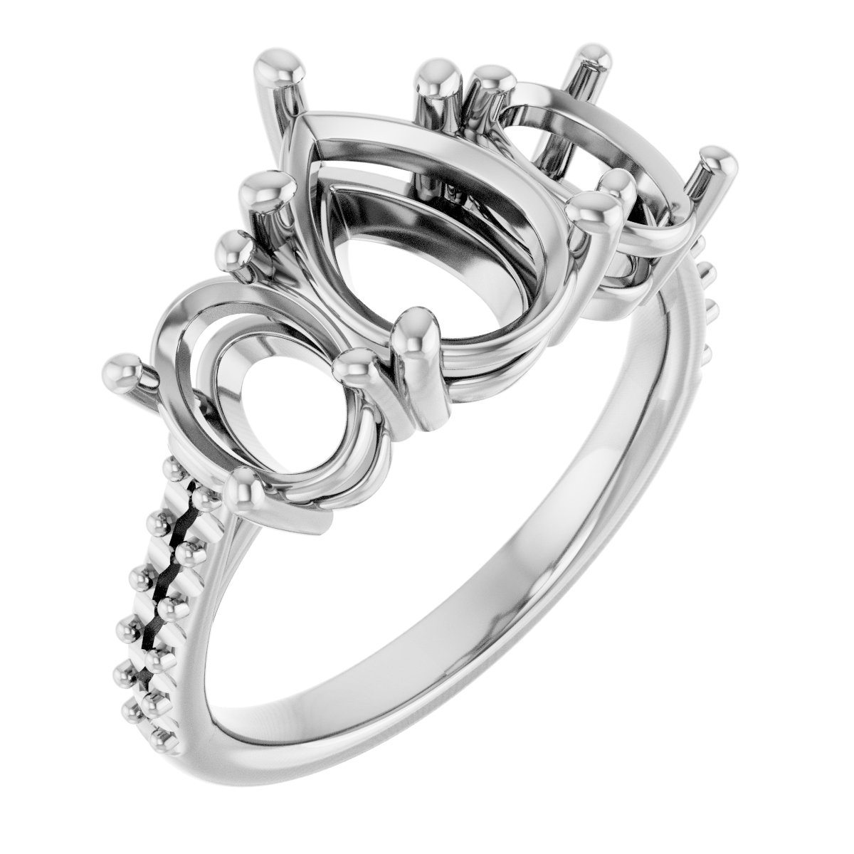 Three-Stone Engagement Ring