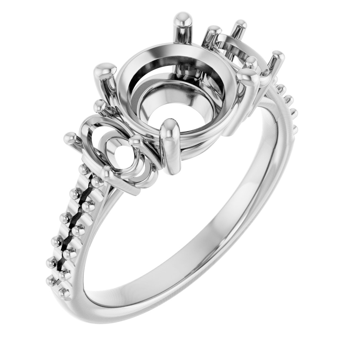 Three-Stone Engagement Ring
