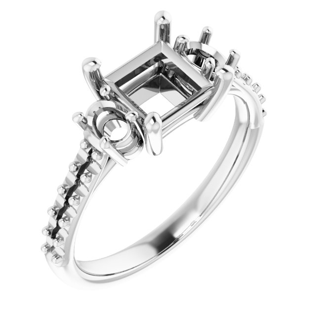 Three-Stone Engagement Ring