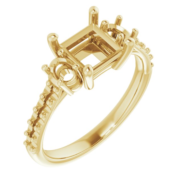 Three-Stone Engagement Ring