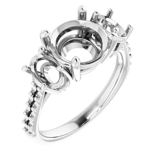 Three-Stone Engagement Ring