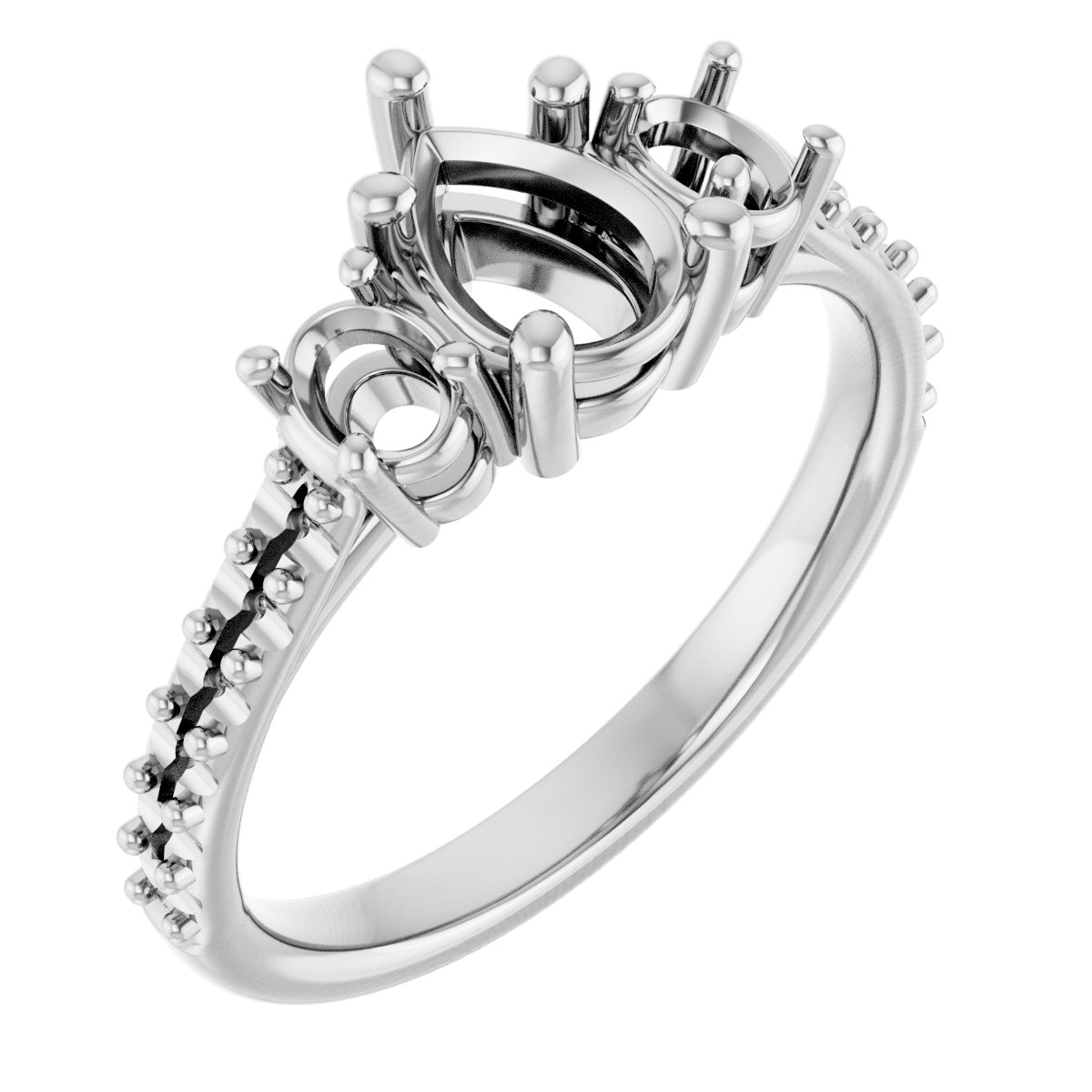 Three-Stone Engagement Ring