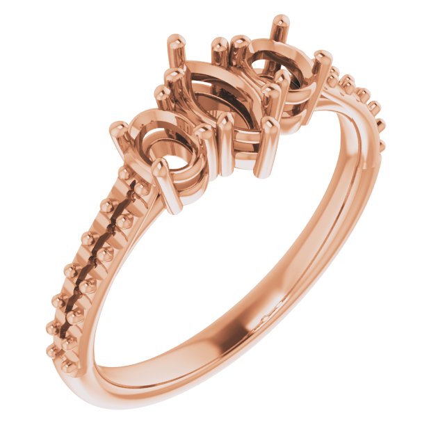 Three-Stone Engagement Ring