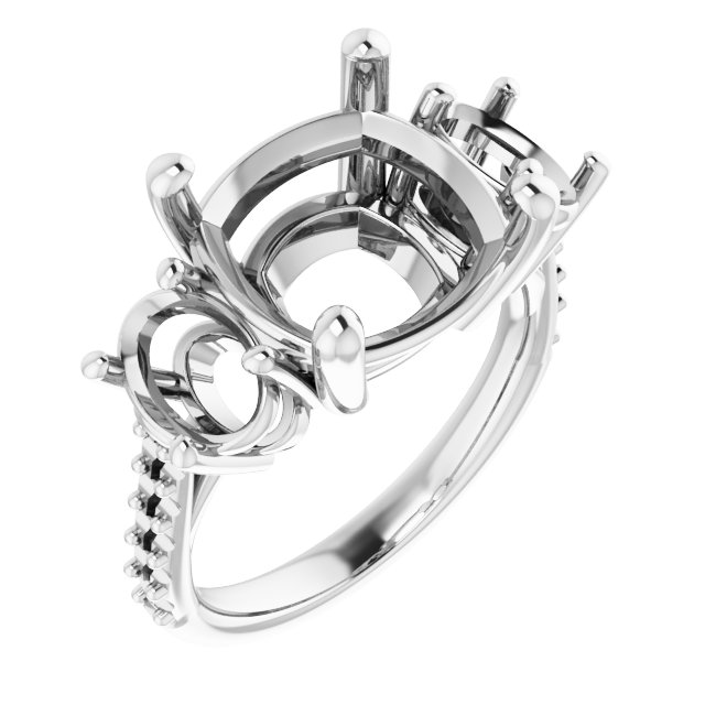 Three-Stone Engagement Ring