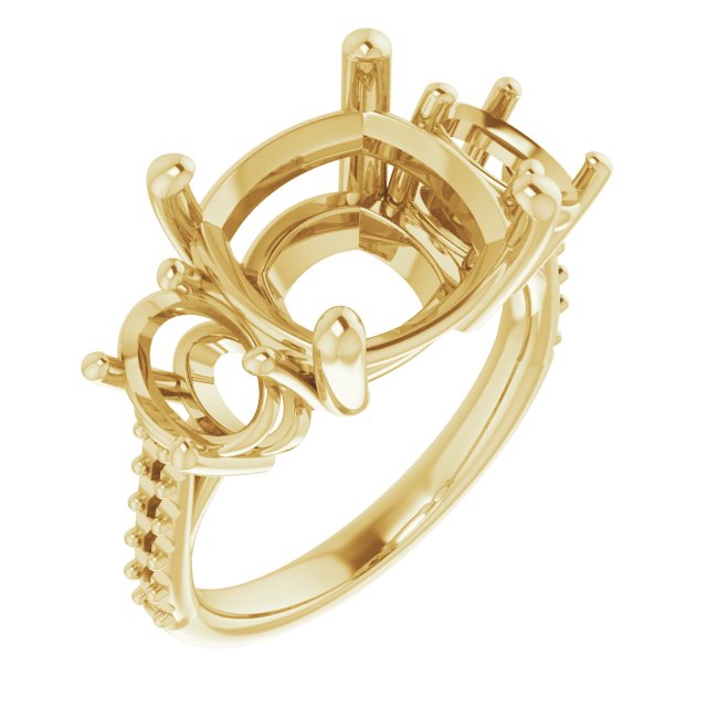 Three-Stone Engagement Ring