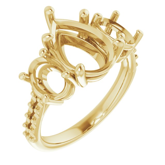 Three-Stone Engagement Ring