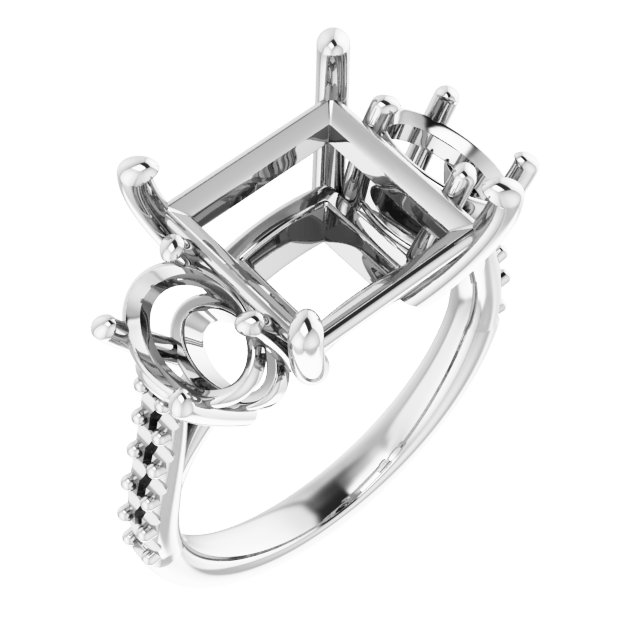 Three-Stone Engagement Ring