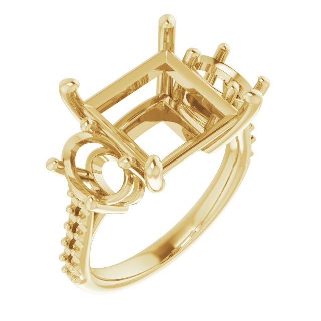Three-Stone Engagement Ring