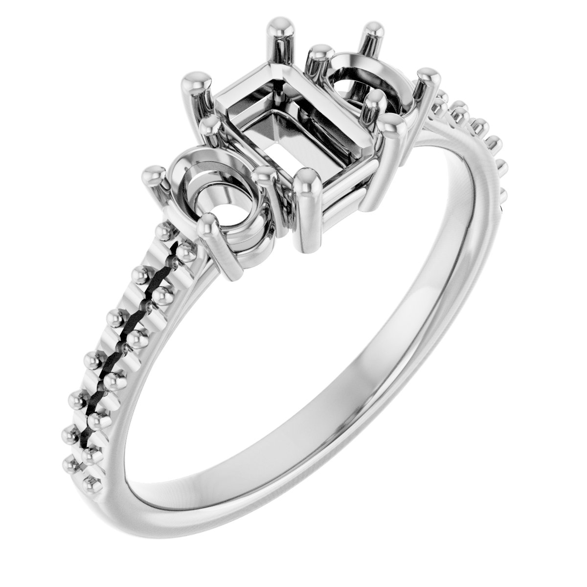 Three-Stone Engagement Ring