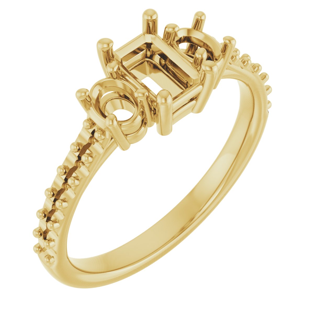Three-Stone Engagement Ring