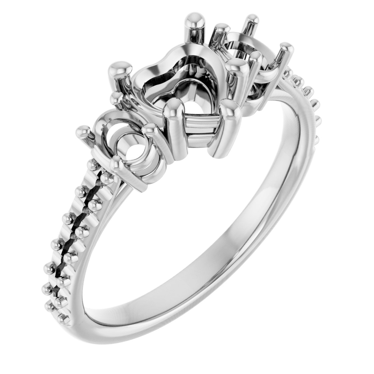 Three-Stone Engagement Ring
