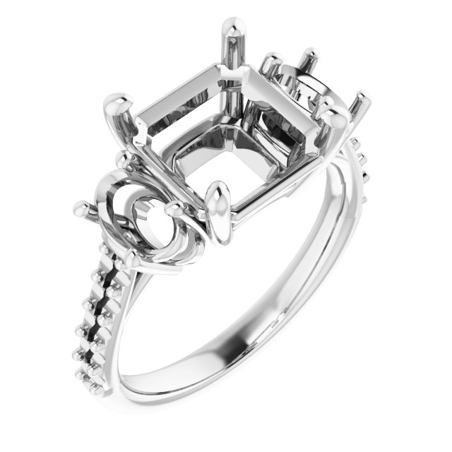 Three-Stone Engagement Ring