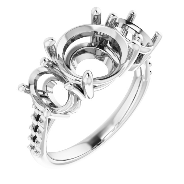 Three-Stone Engagement Ring