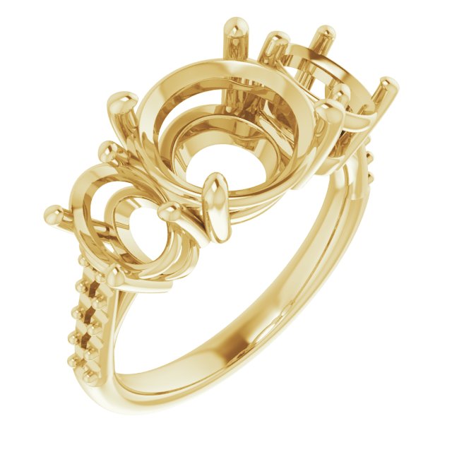 Three-Stone Engagement Ring