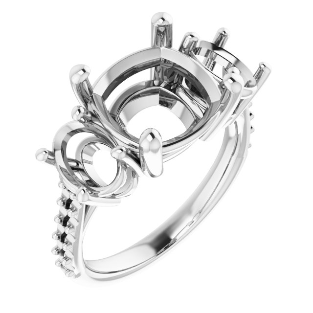 Three-Stone Engagement Ring