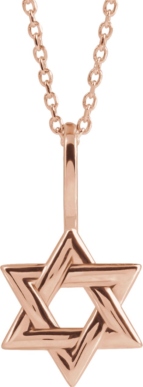 Star of David Necklace or Pendant