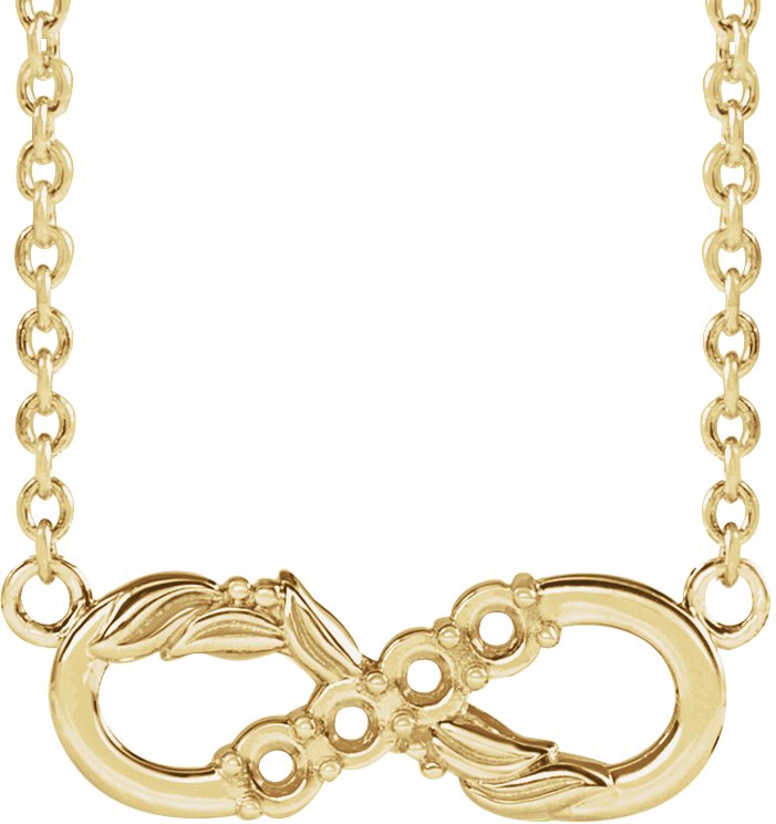 Family Infinity-Inspired Necklace or Center
