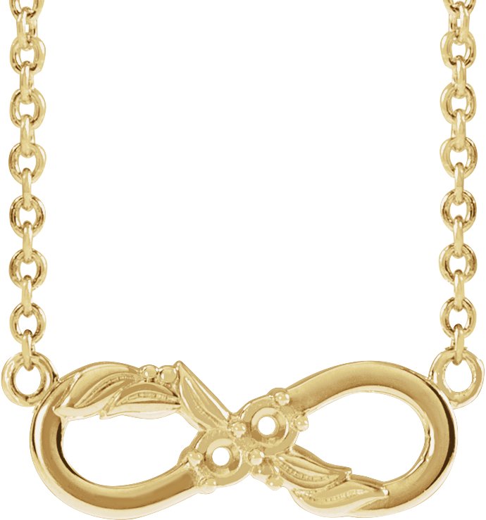 Family Infinity-Inspired Necklace or Center