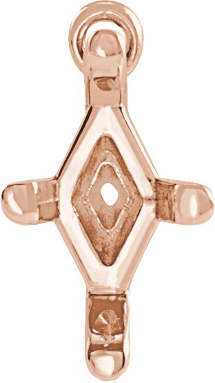 Round 4-Prong Basket Dangle