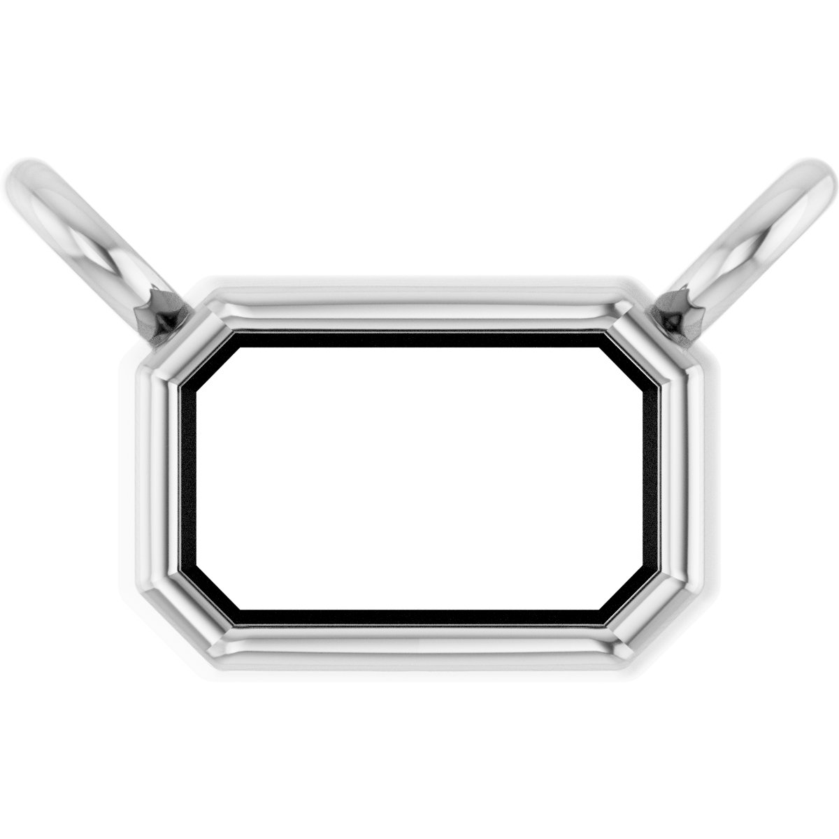 Bezel-Set Necklace Center