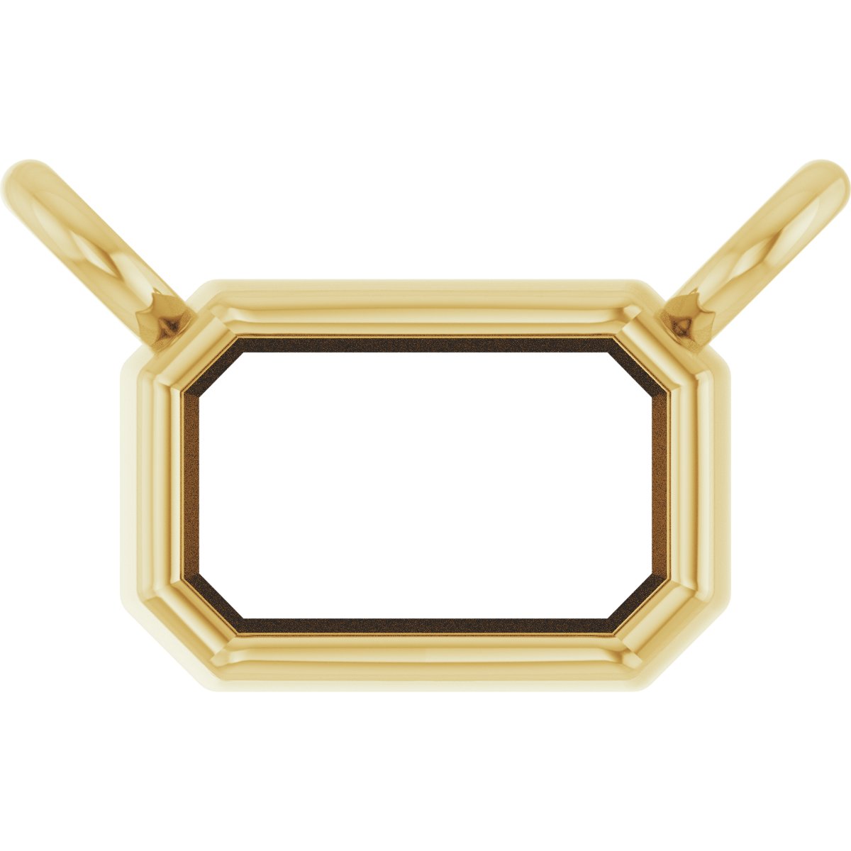 Bezel-Set Necklace Center