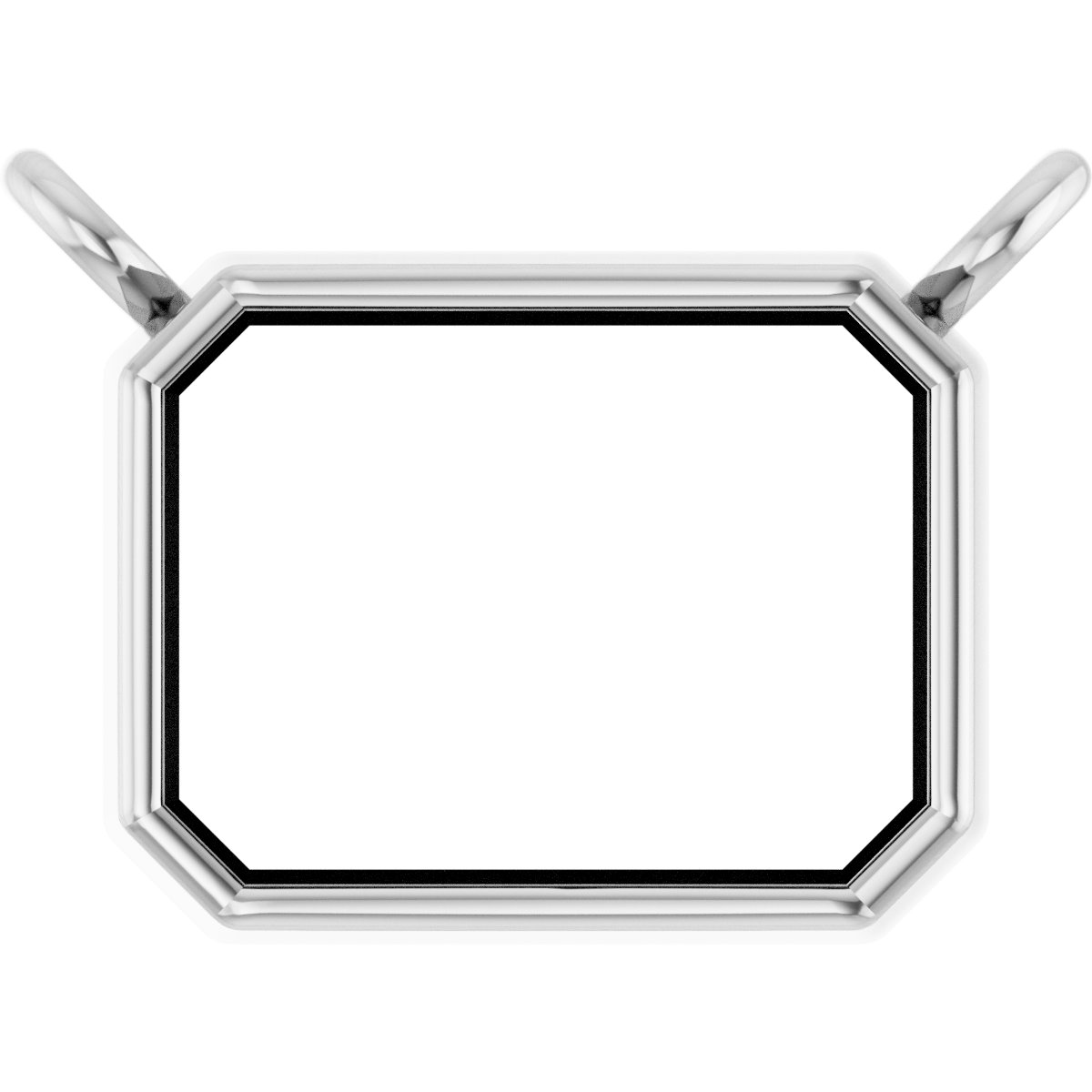 Bezel-Set Necklace Center