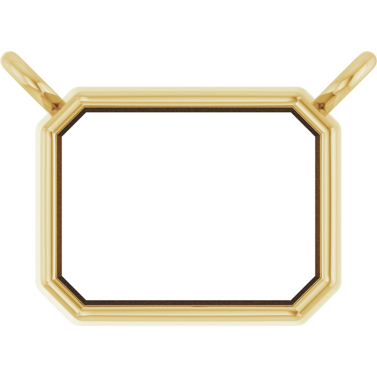 Bezel-Set Necklace Center
