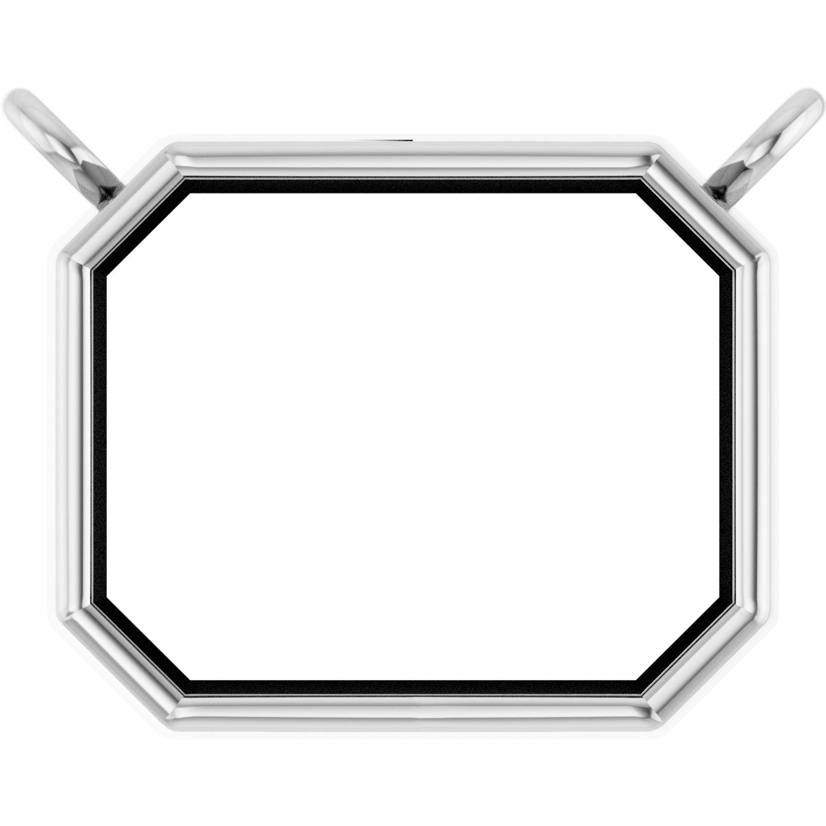 Bezel-Set Necklace Center
