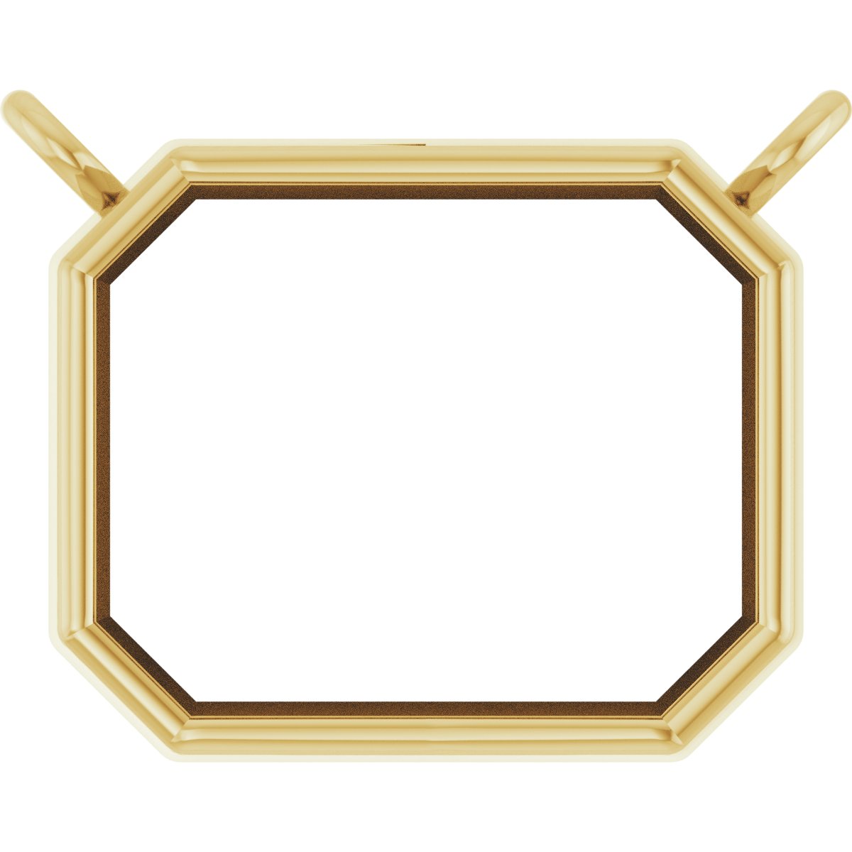Bezel-Set Necklace Center