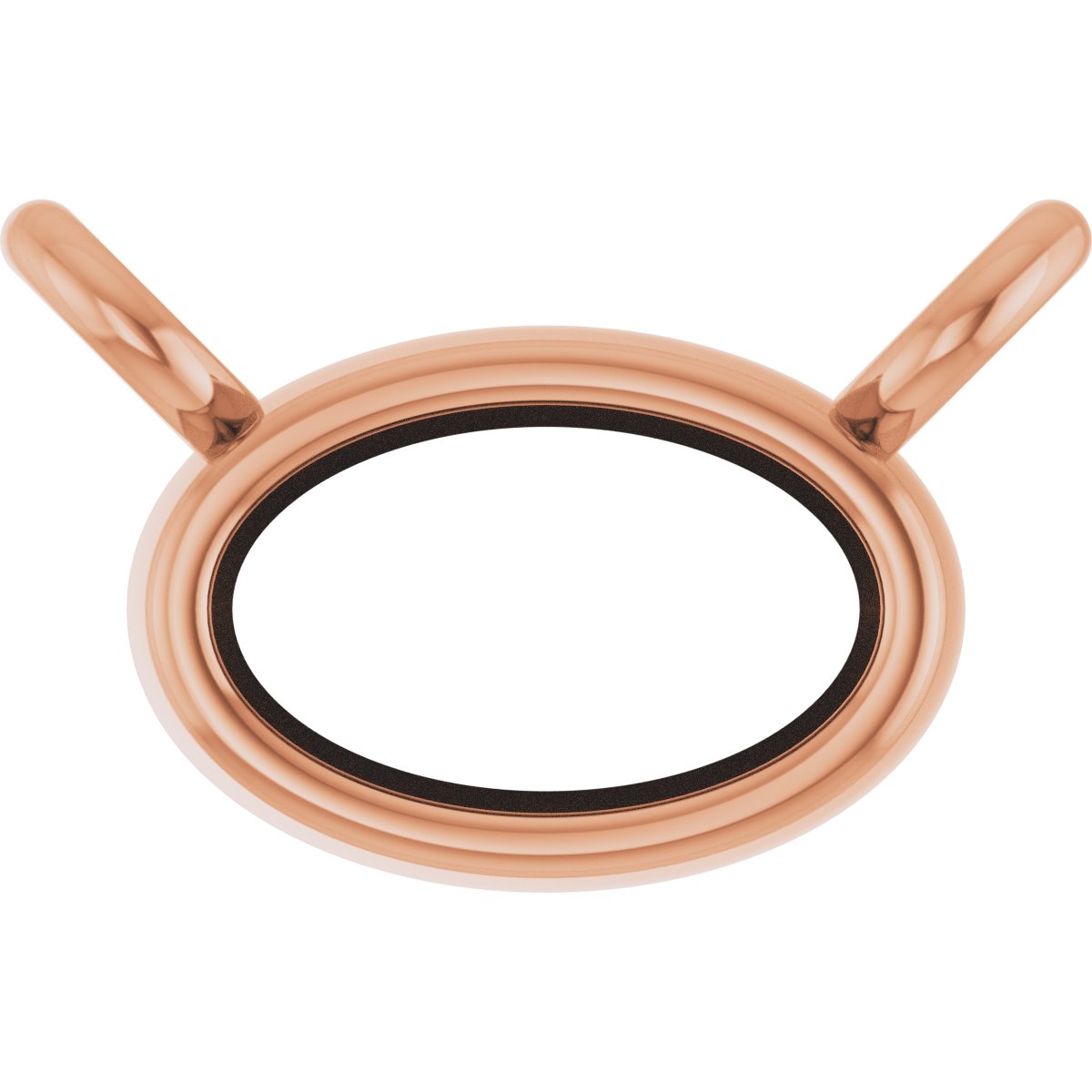 Bezel-Set Necklace Center