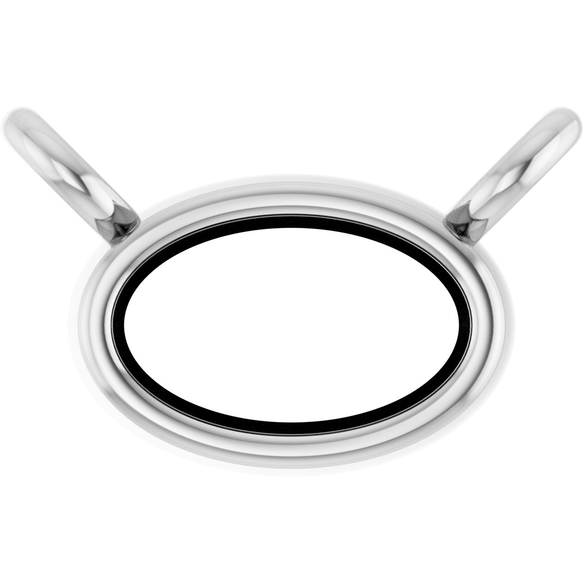 Bezel-Set Necklace Center