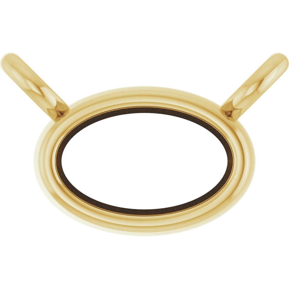 Bezel-Set Necklace Center