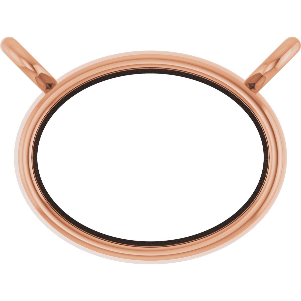 Bezel-Set Necklace Center