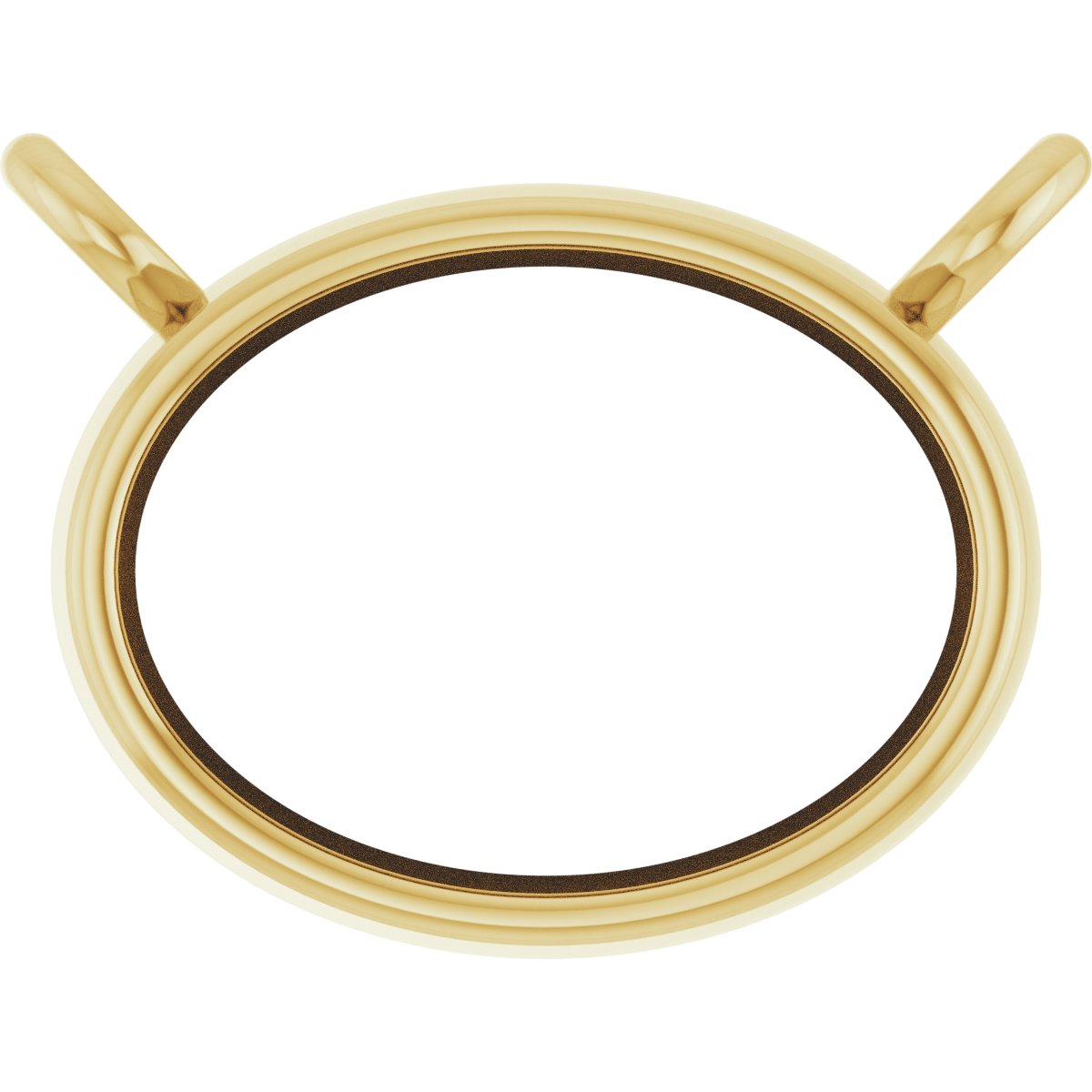 Bezel-Set Necklace Center