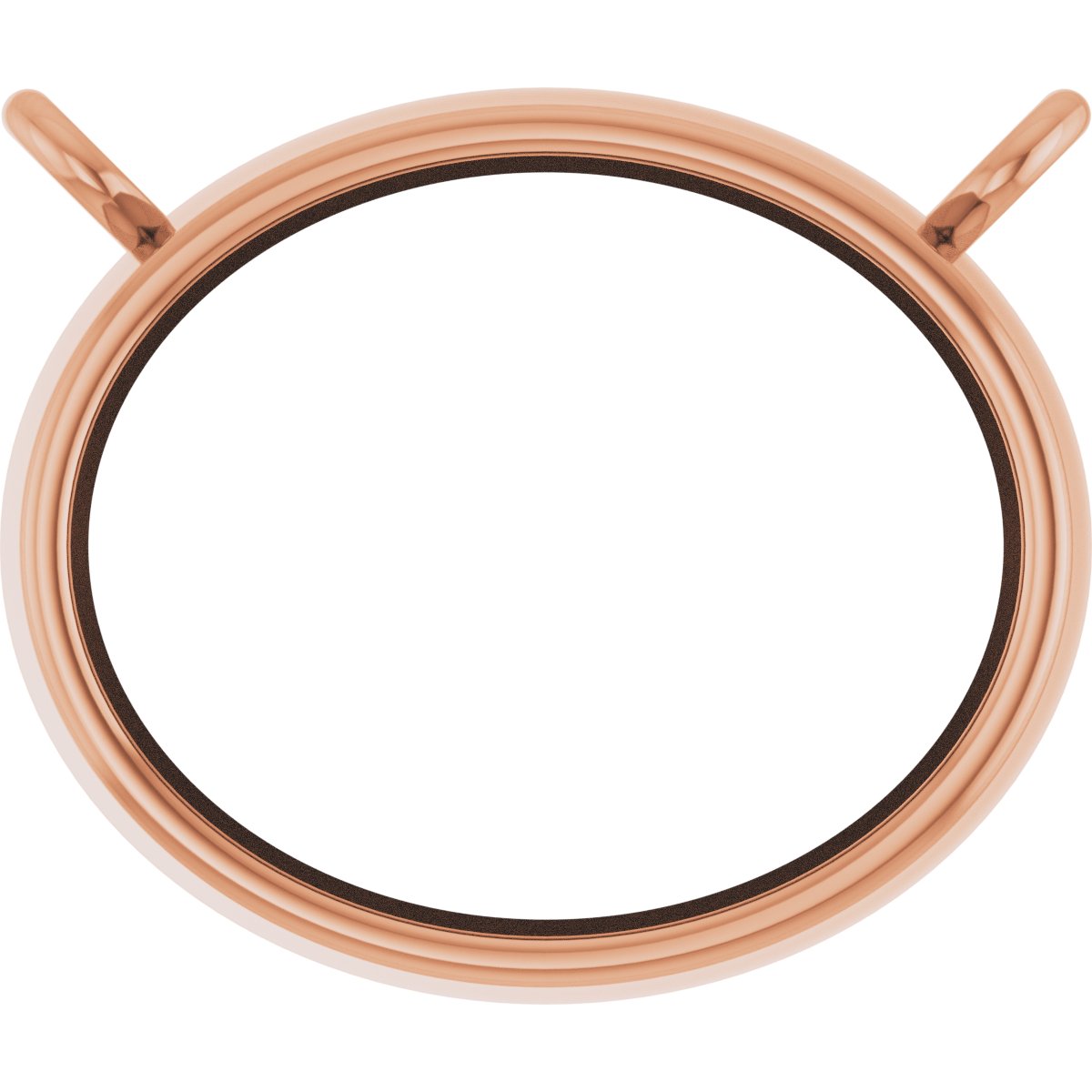 Bezel-Set Necklace Center