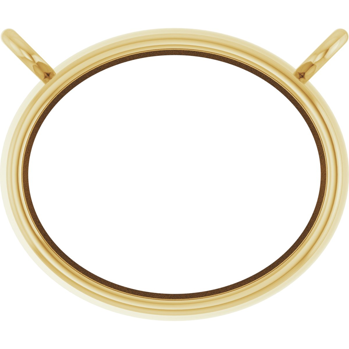 Bezel-Set Necklace Center
