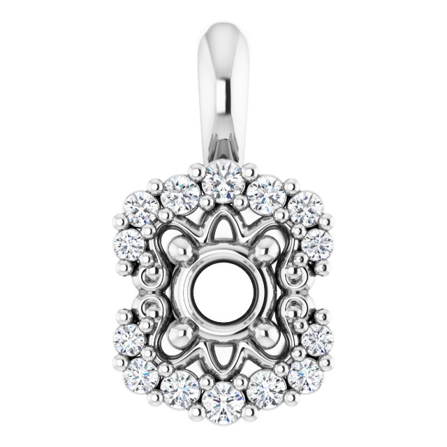14k White Gold