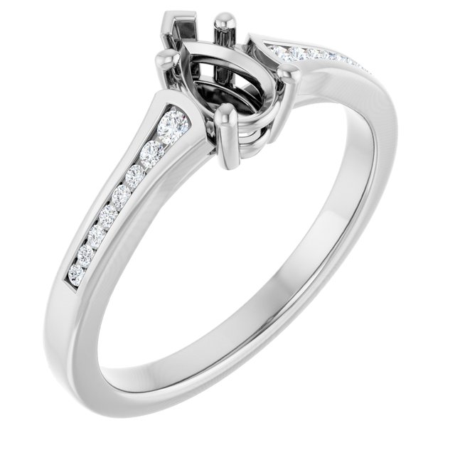 14k White Gold