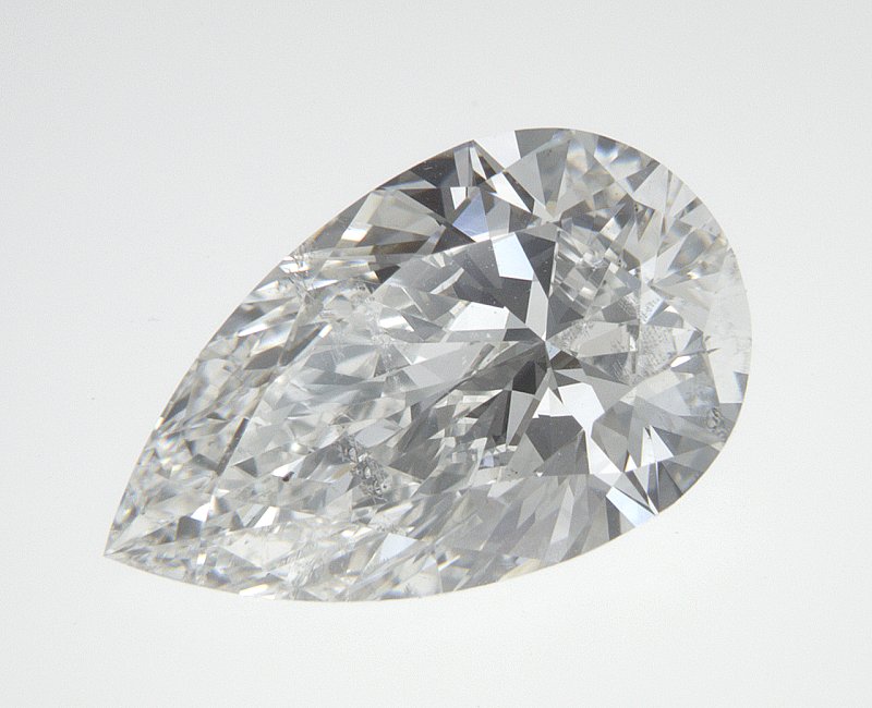 1.72 Carat Pear Cut Natural Diamond