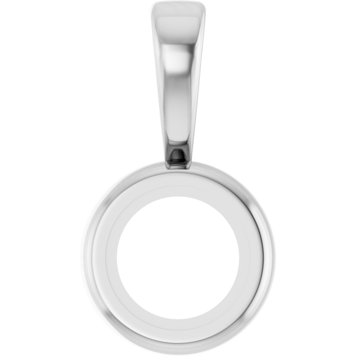 Bezel-Set Cabochon Pendant