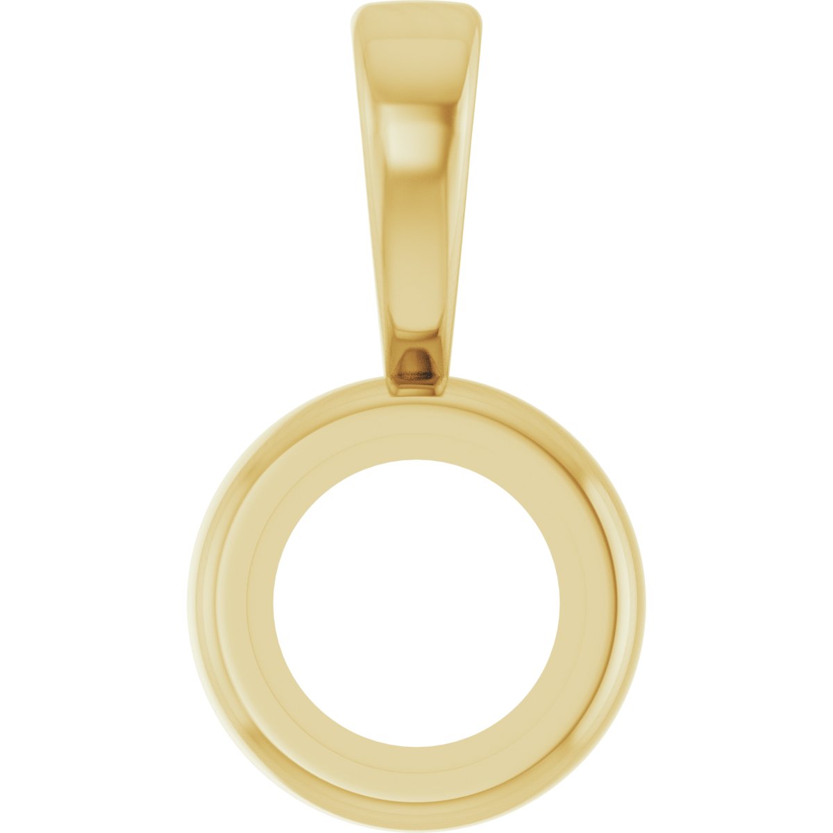Bezel-Set Cabochon Pendant