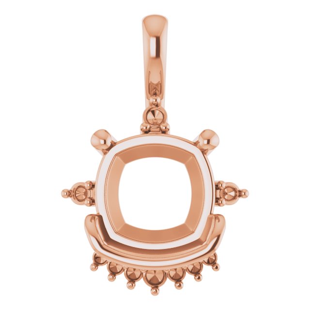 Cushion Pendant · 11mm