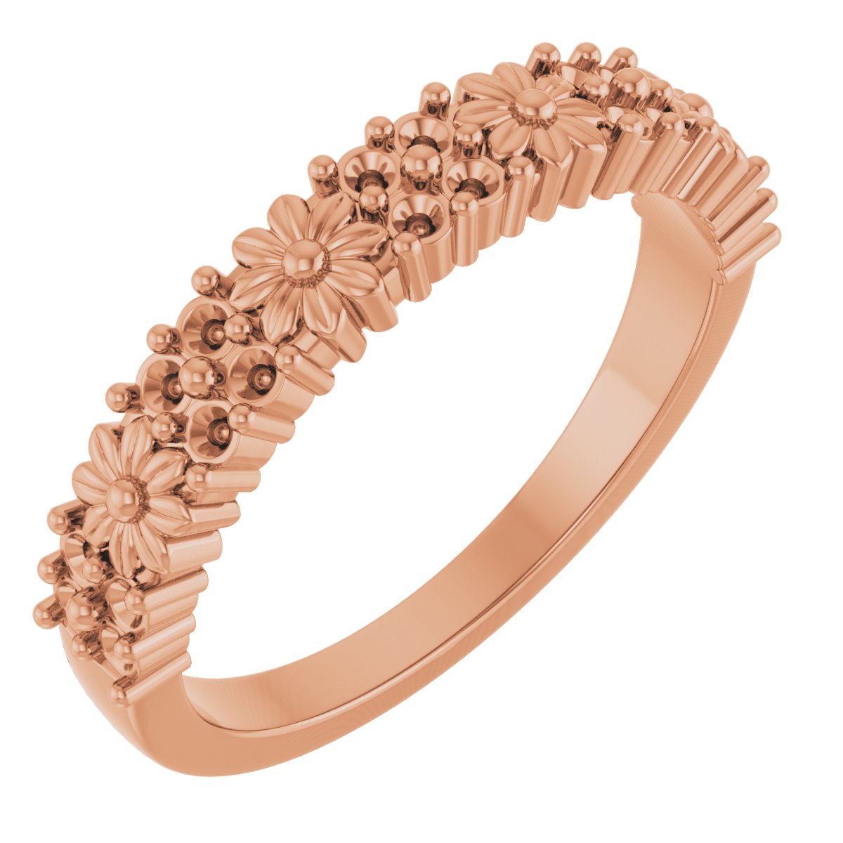 Nature-Inspired Anniversary Band
