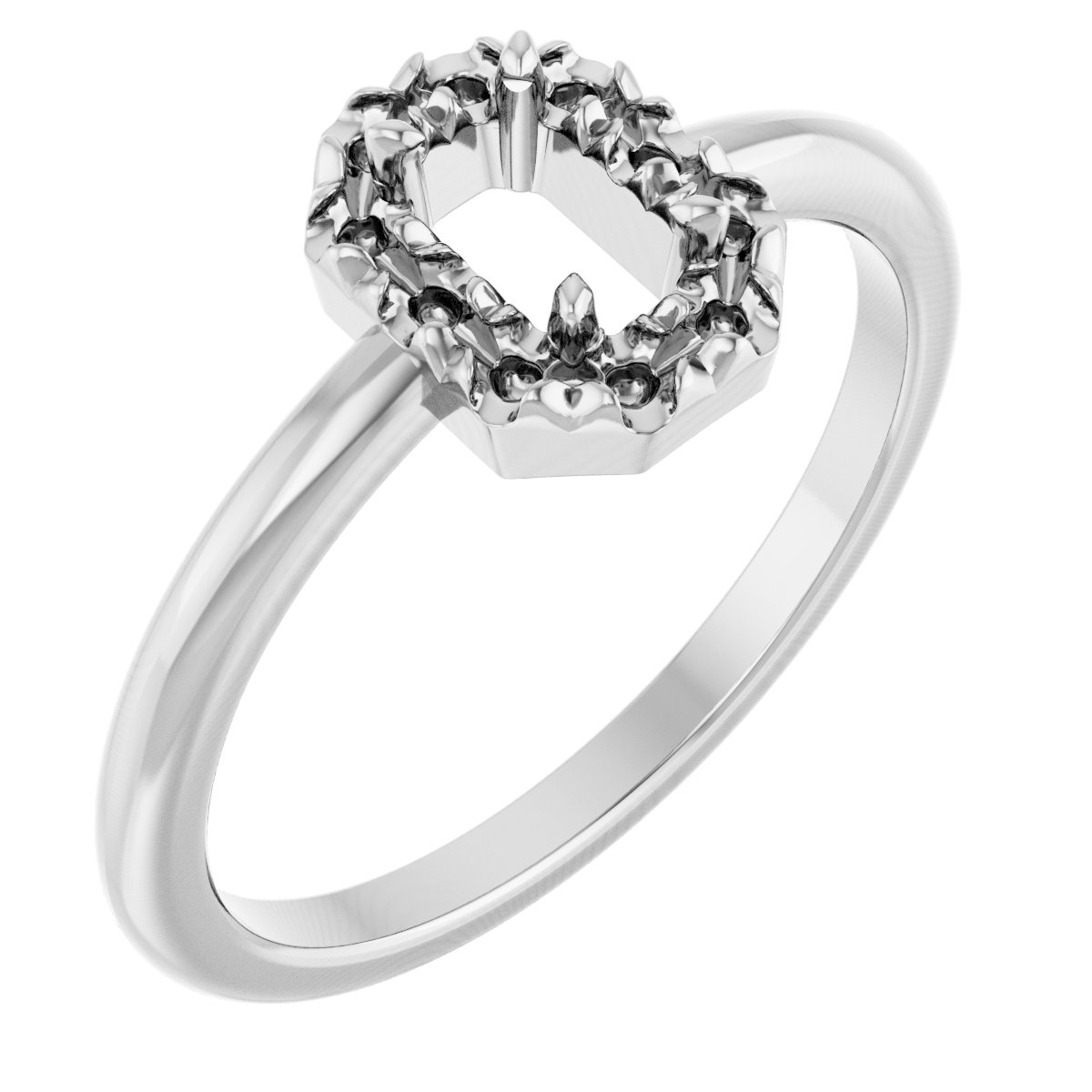 Halo-Style Ring