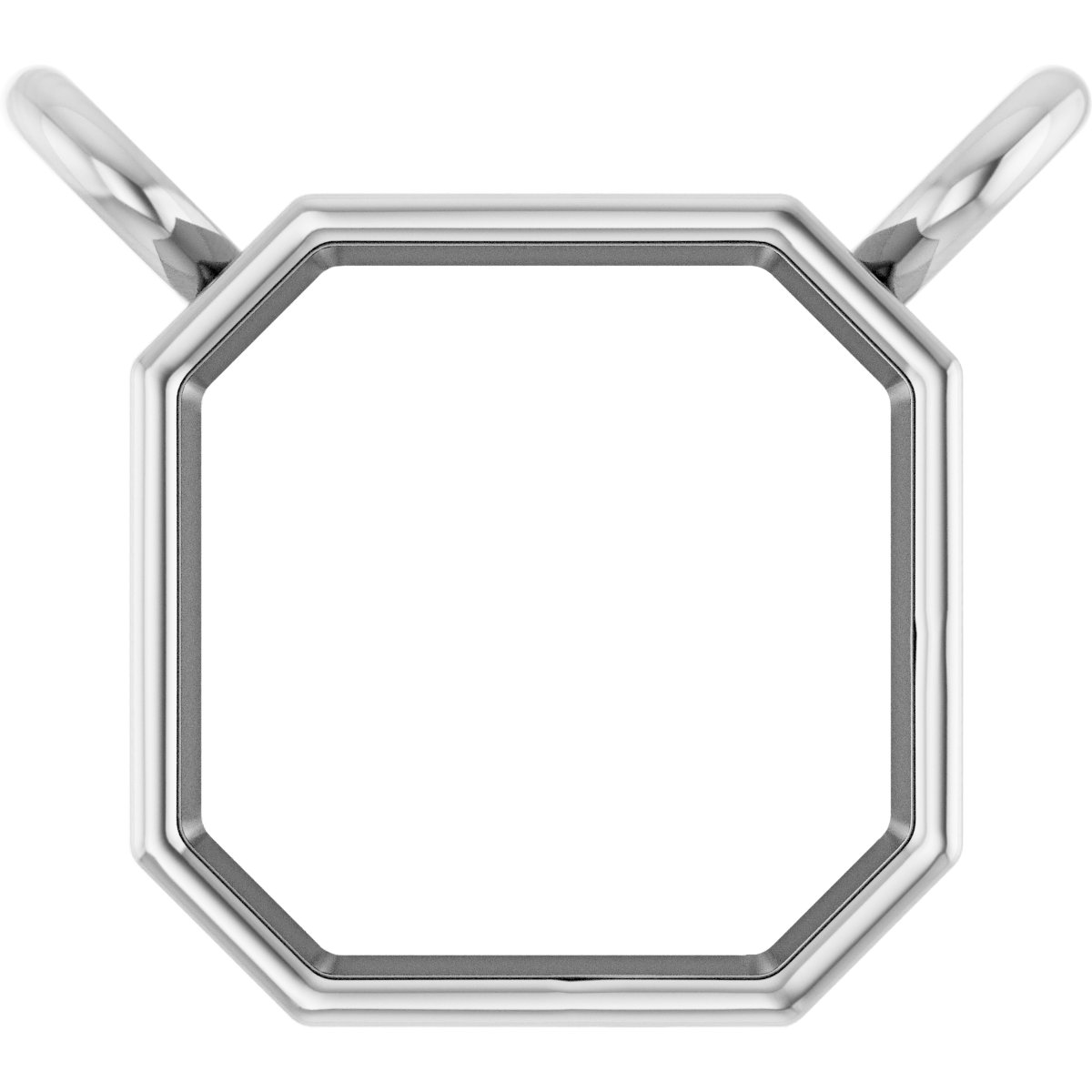 Bezel-Set Necklace Center