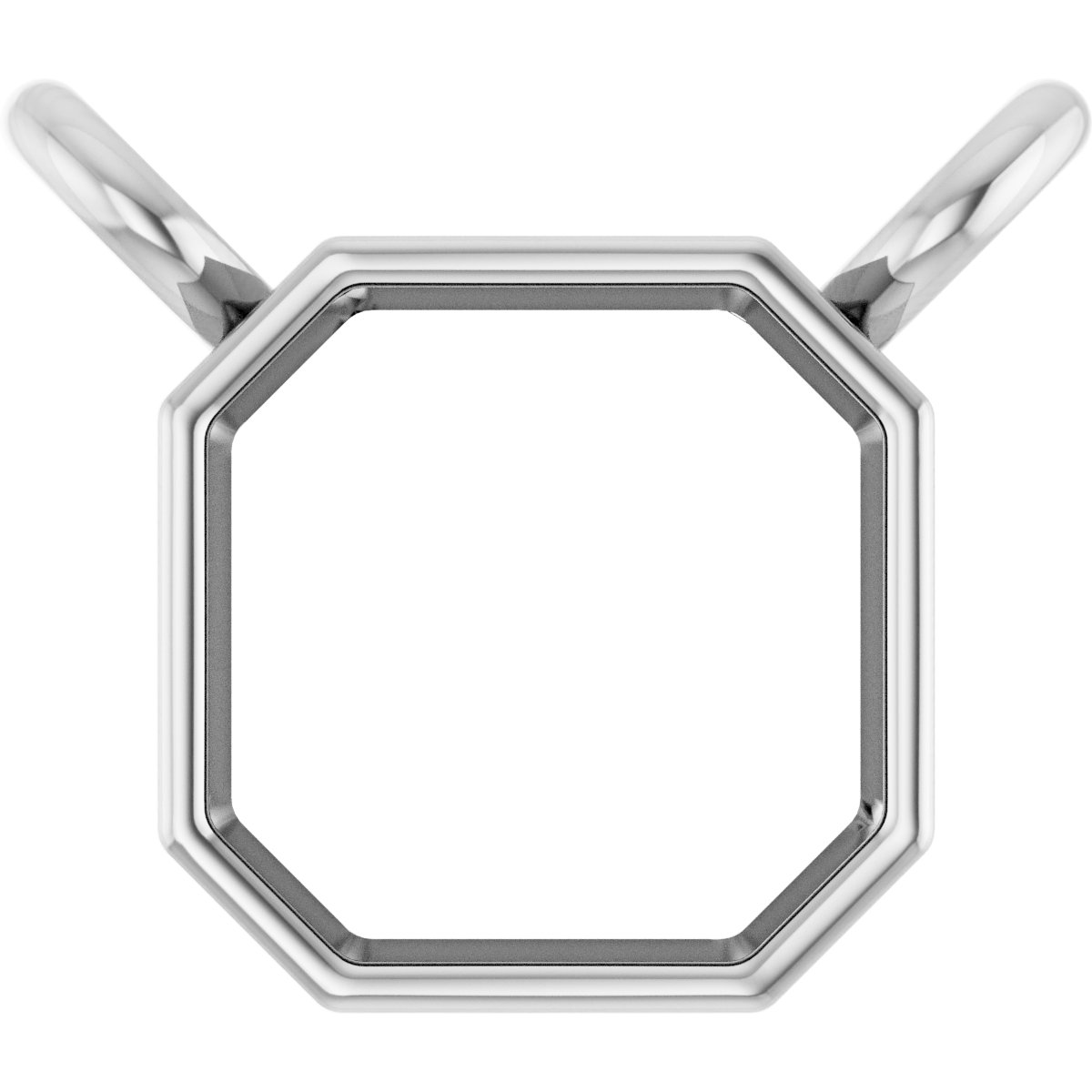 Bezel-Set Necklace Center